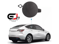 Tesla Model Y Arka Tampon Çeki Demir Kapağı