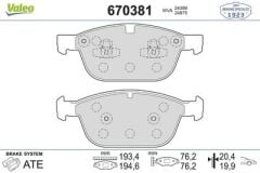 VOLVO XC60 XC90 ÖN BALATA 30793943 31277334 31687104